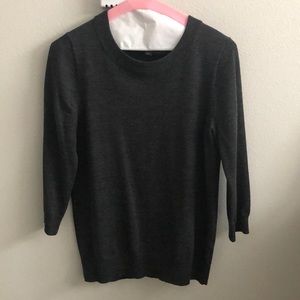 J.Crew heather grey Tippi sweater, Sz S